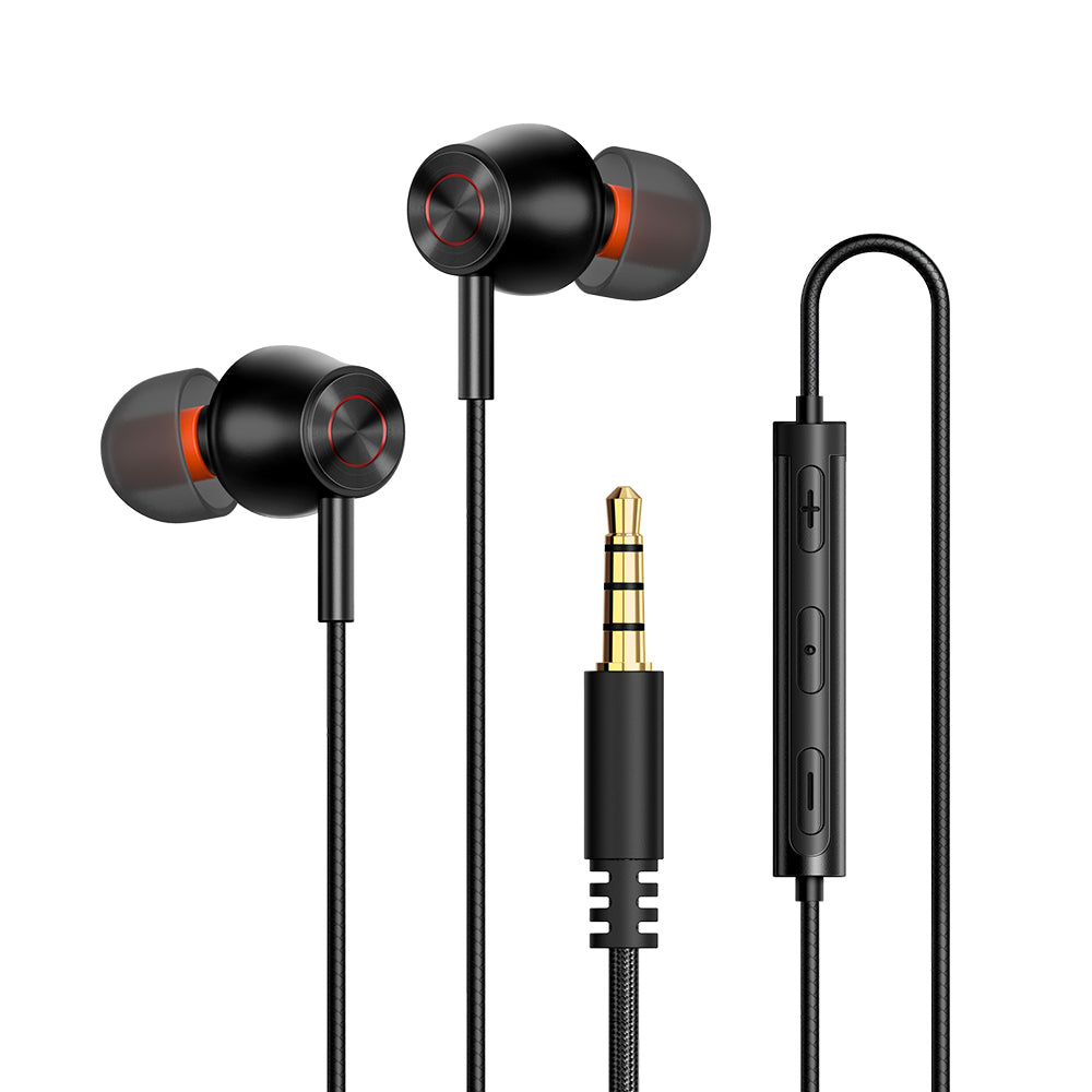 MCDODO HP-3500 MDD Wired Headphone with Microphone Volume Control 3.5mm Jack Stereo Sound Earphone MCDODO HP-3500 MDD Wired Headphone with Microphone Volume Control 3.5mm Jack Stereo Sound Earphone